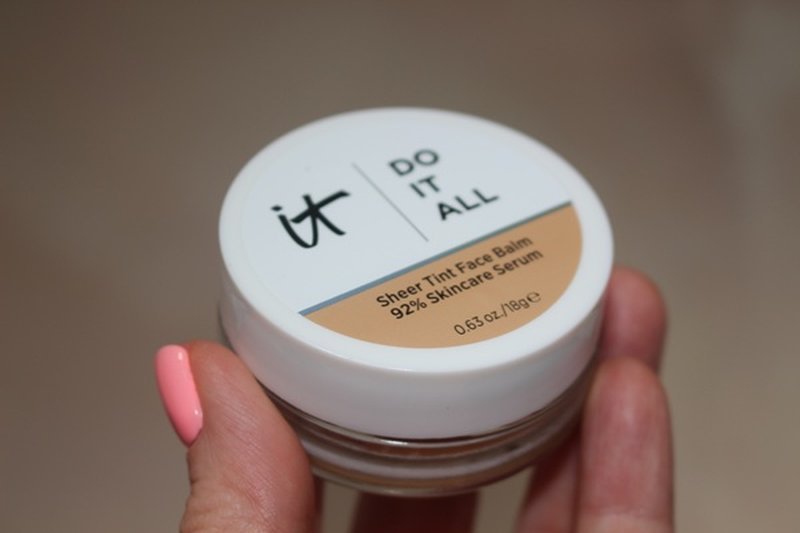 Shade 215 Light Warm swatch on skin tone